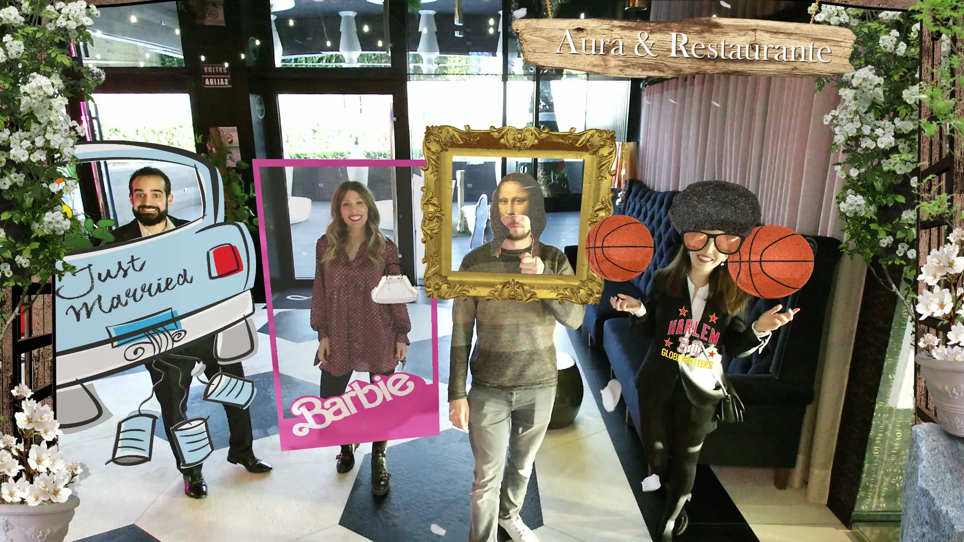 funmirror, el photocall interactivo que usa la realidad aumentada para realizar fotos divertidas