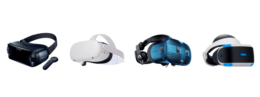 Tipos de gafas de Realidad Virtual