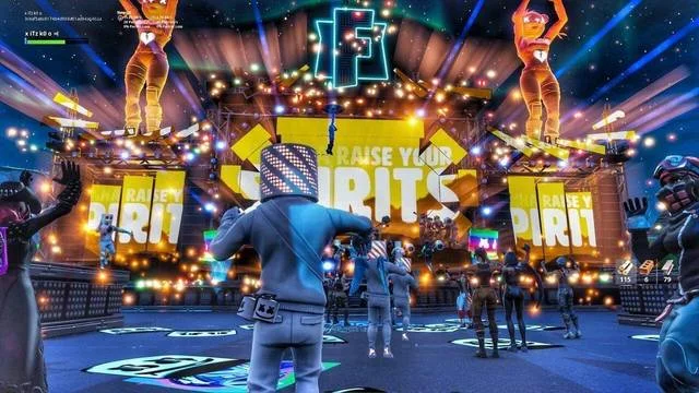 concierto de marshmello en fortnite como ejemplo del metaverso