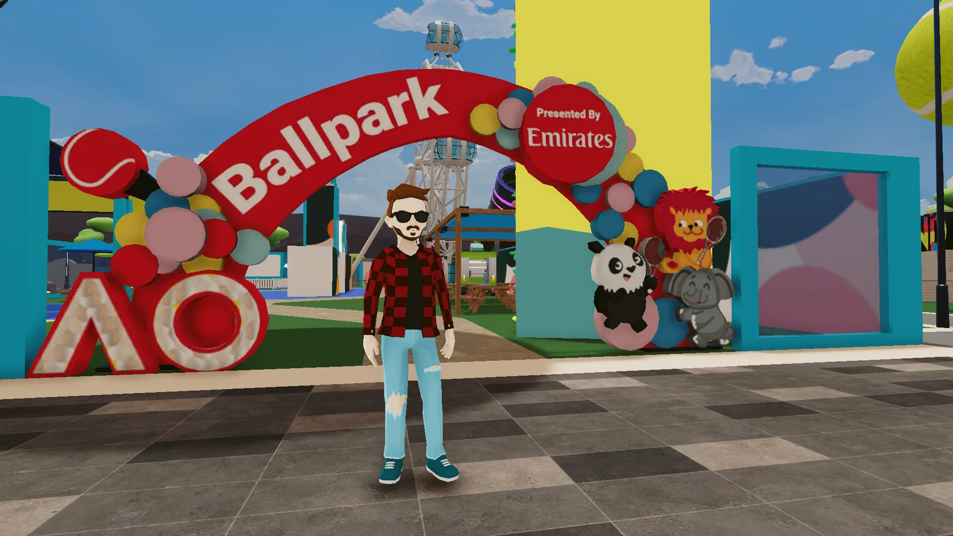 negocio de parque de atracciones en el metaverso decentraland