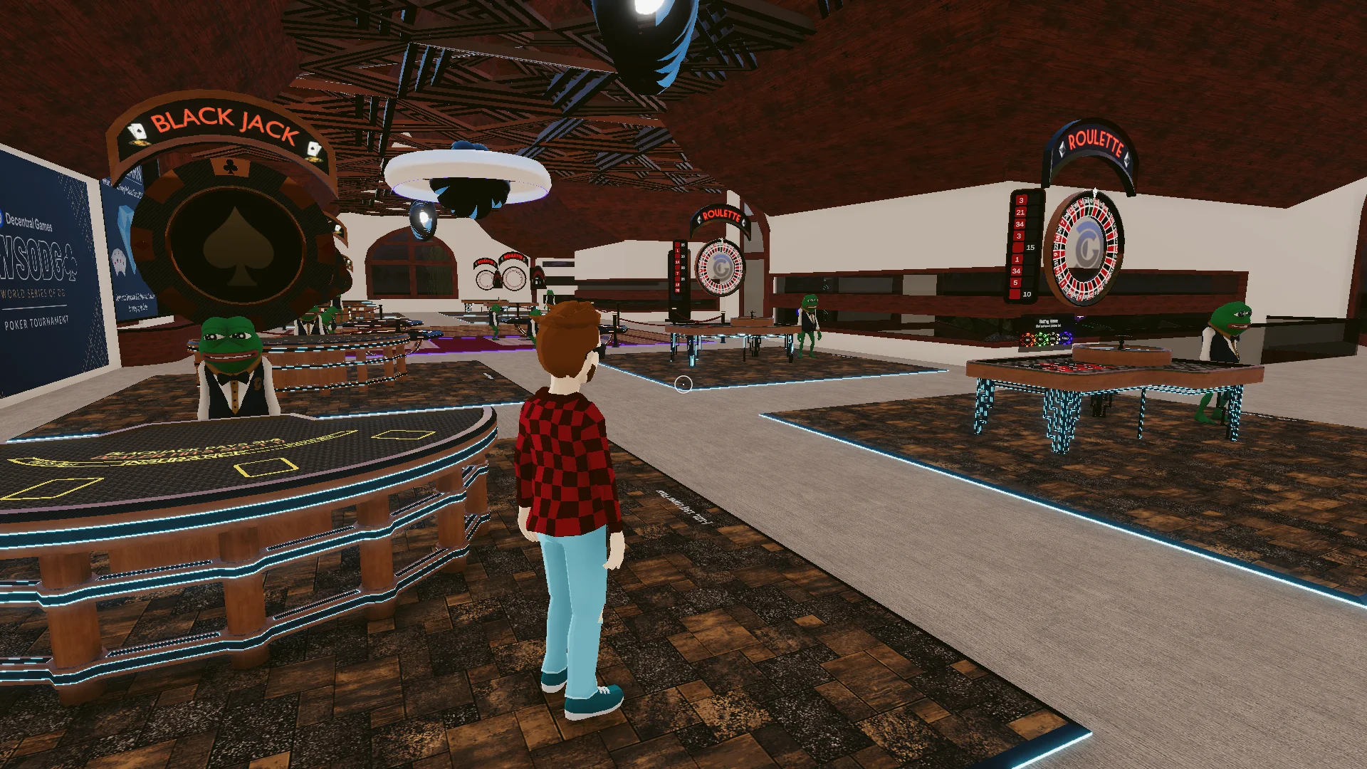 negocio de casino en el metaverso decentraland