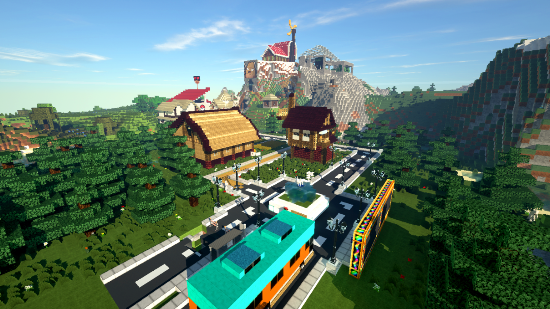 metaverso de pokemon en minecraft