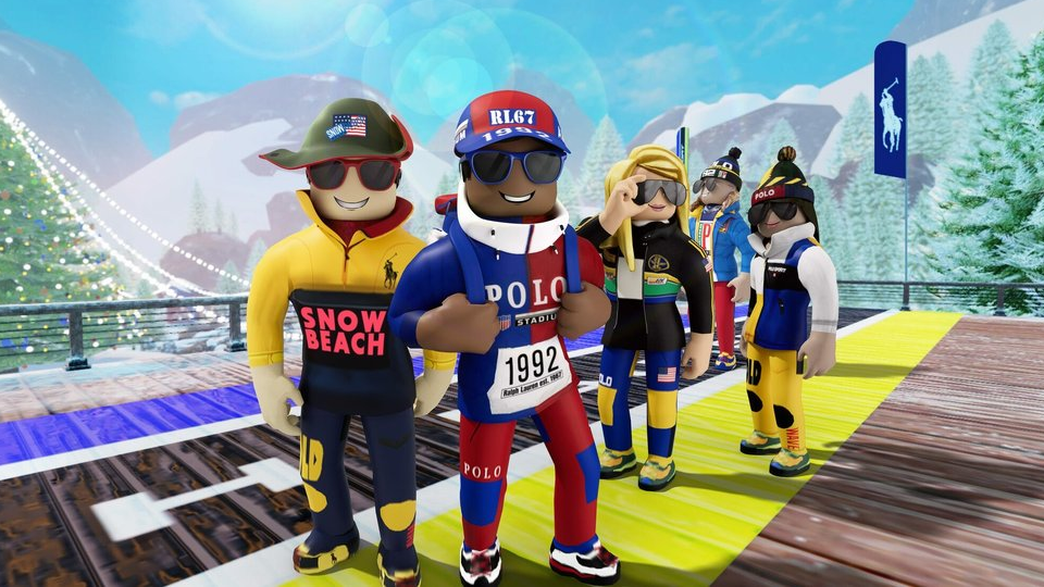 avatares virtuales con ropa digital nft de Ralph Lauren