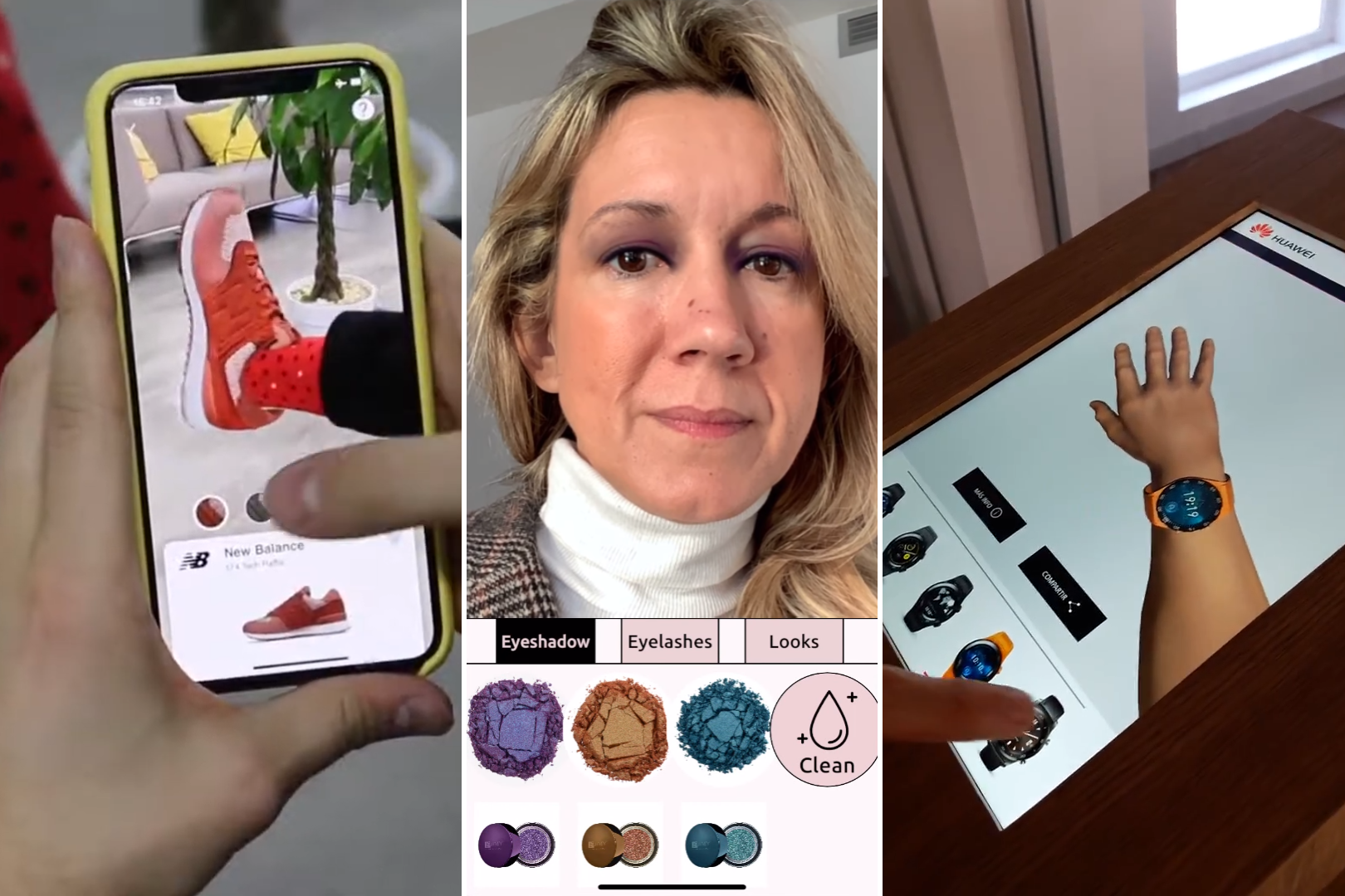 Ejemplos de probadores virtuales para el sector retail