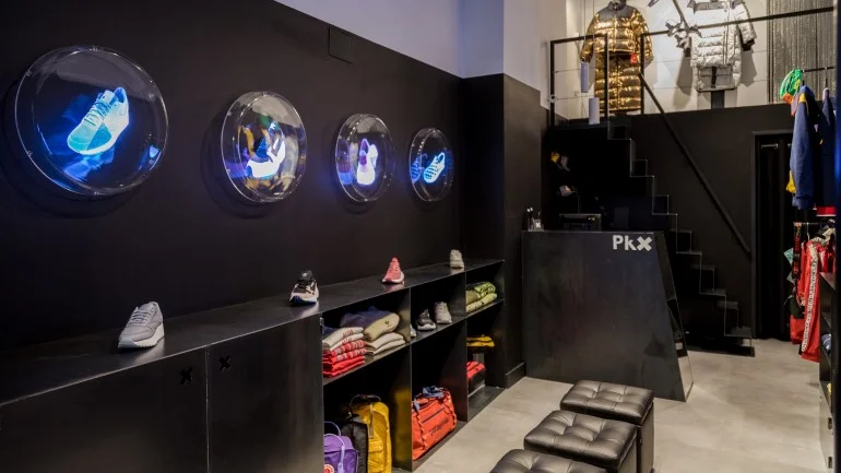 Hologramas en una tienda del sector retail