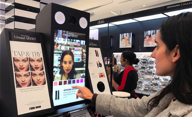 Punto de venta con tecnología retail tech 