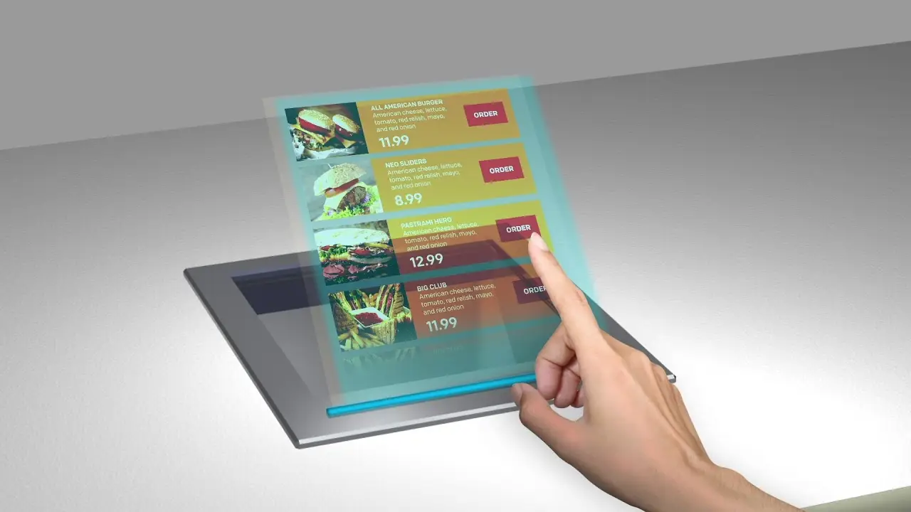 Uso de hologramas en la restauración