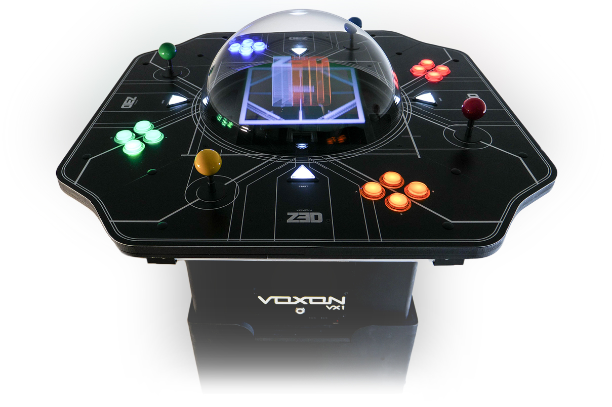 Juego que utiliza hologramas 3D para mostrar los contenidos