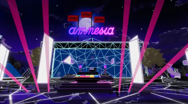 Amnesia Ibiza, the first virtual nightclub in Decentraland