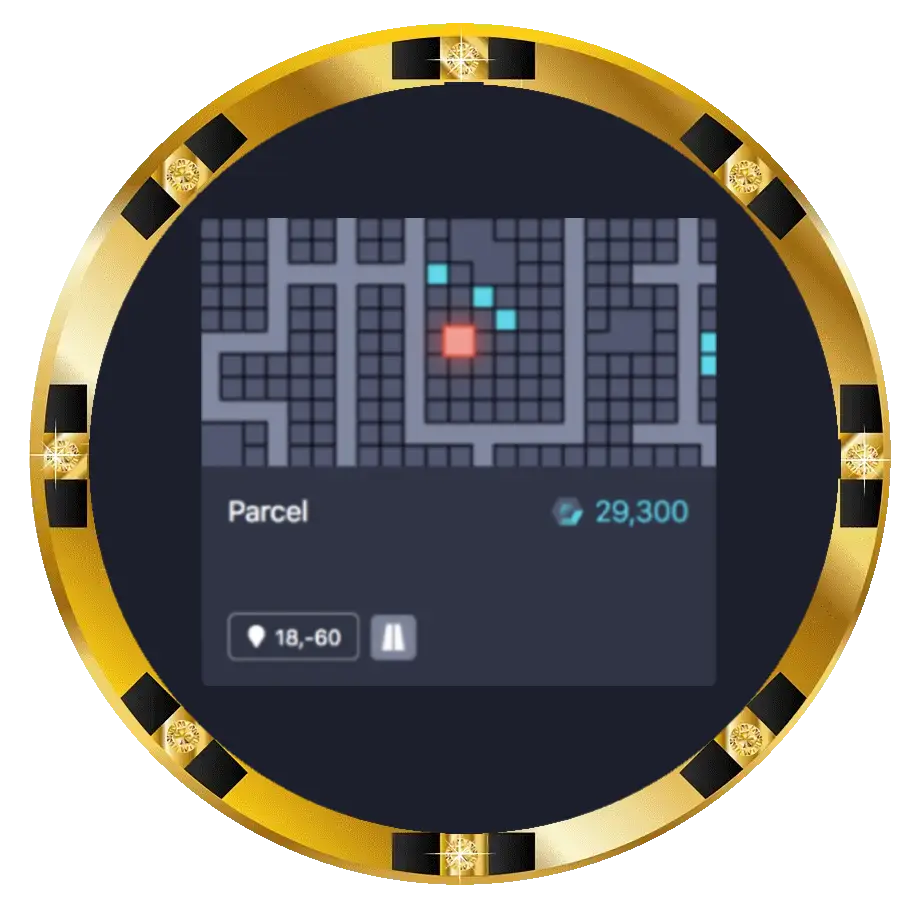 Representaci&oacute;n Token Decentraland Estate LAND