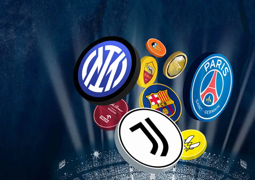 fan token juventus paris saint-german valencia barcelona roma