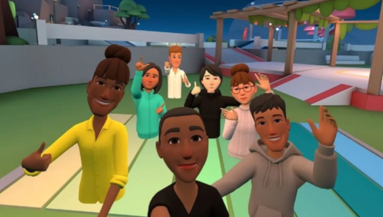 Avatares virtuales en Horizon Worlds