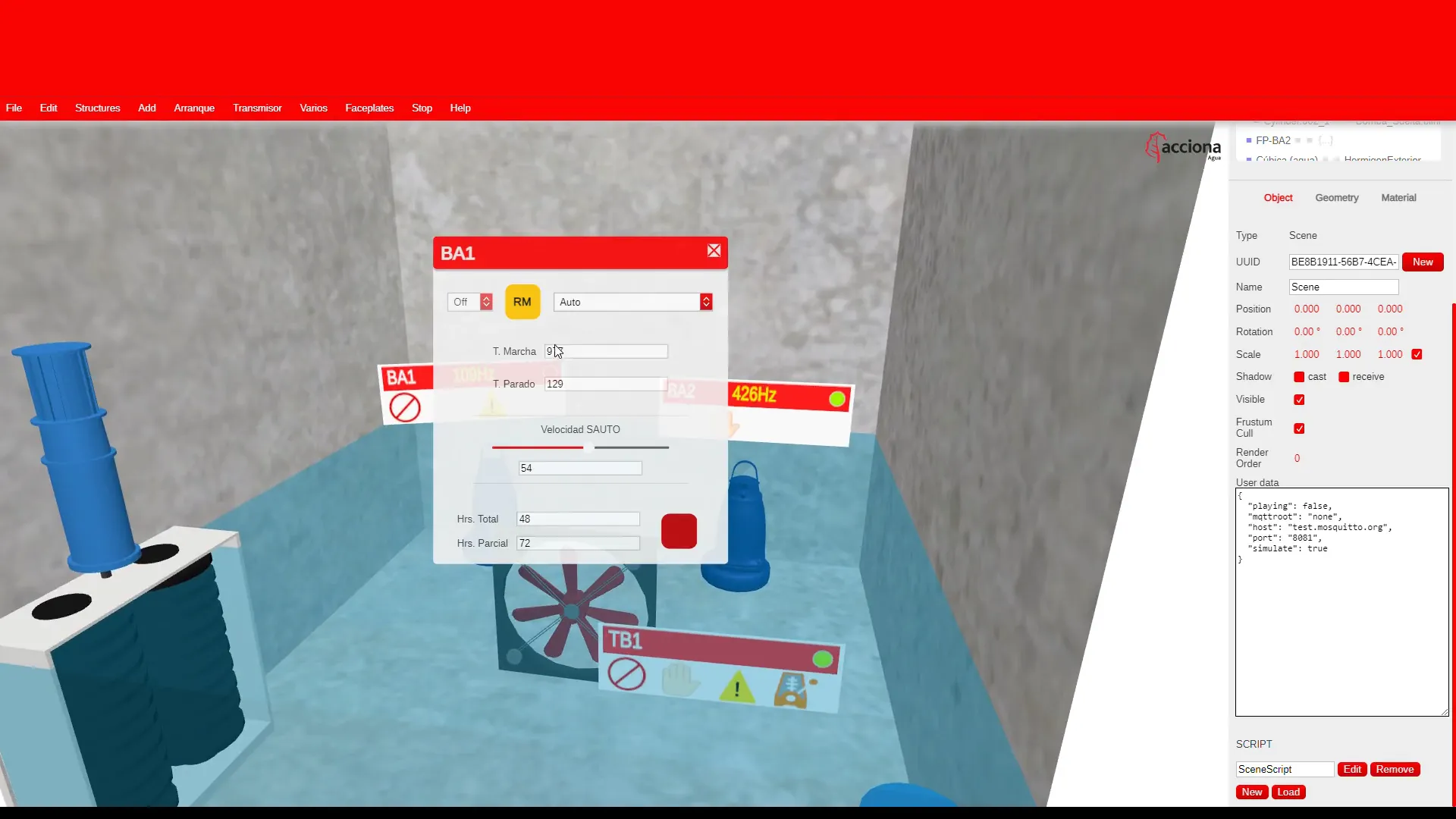 Interactive 3D web maps