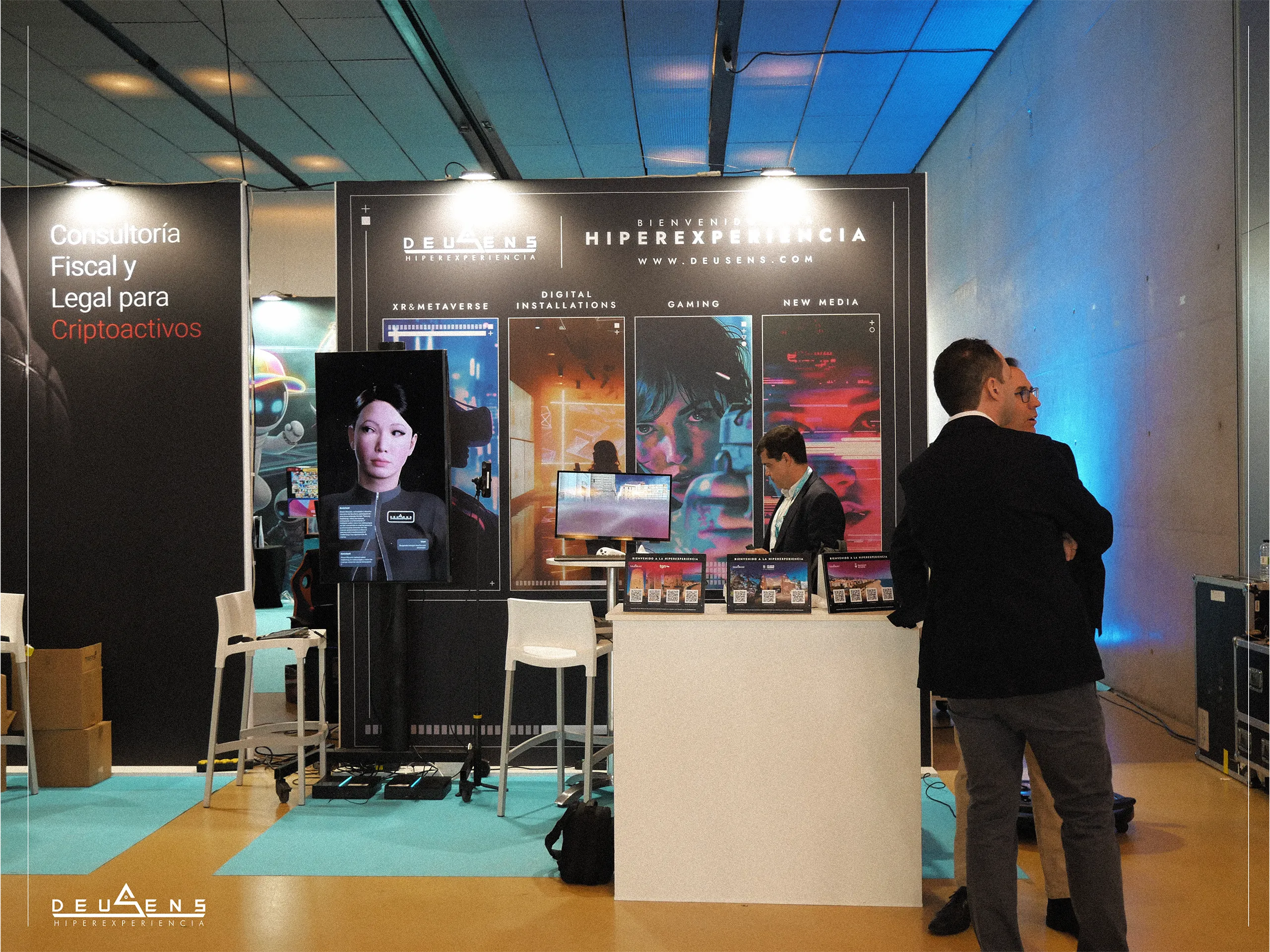 Stand di DeuSens al The Wave Tech Congress 2026