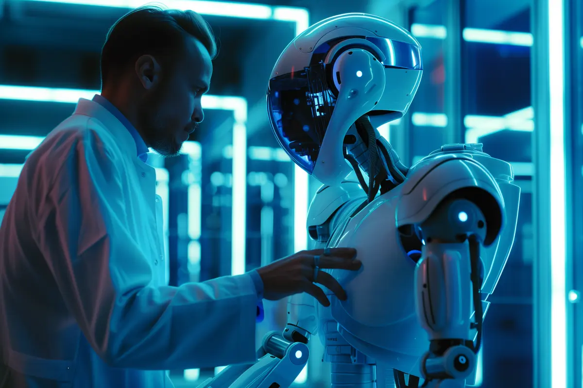 Robot demostrador utilizado en formación médica y divulgación sanitaria