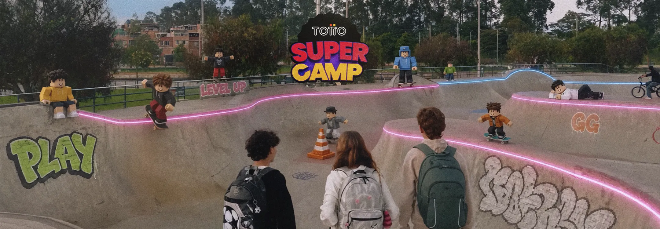 Totto Super Camp, Roblox experience for the Back to School campaign